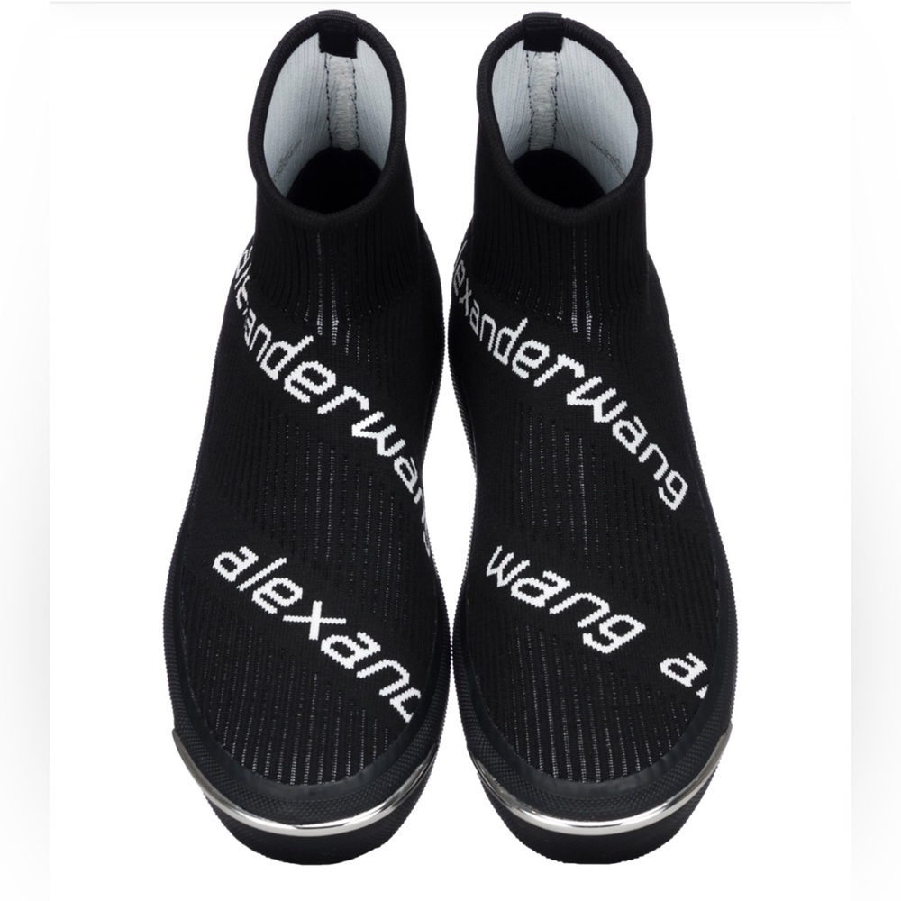 Alexander Wang Pia Logo Knit Sneaker